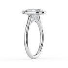 The Polaris Ring - Oval Bezel Solitaire
