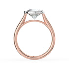 The Polaris Ring - Round Bezel Solitaire