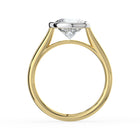 The Polaris Ring - Round Bezel Solitaire