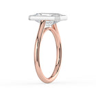 The Polaris Ring - 2.00 ct. Radiant Bezel Solitaire