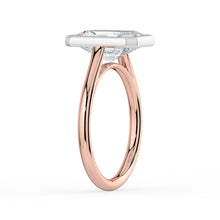 The Polaris Ring - 2.00 ct. Radiant Bezel Solitaire