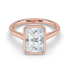 The Polaris Ring - 2.00 ct. Radiant Bezel Solitaire