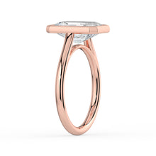 The Polaris Ring - 2.00 ct. Radiant Bezel Solitaire