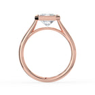 The Polaris Ring - 2.00 ct. Radiant Bezel Solitaire