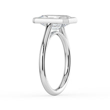 The Polaris Ring - 2.00 ct. Radiant Bezel Solitaire