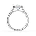 The Polaris Ring - 2.00 ct. Radiant Bezel Solitaire