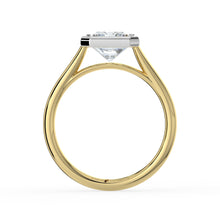 The Polaris Ring - 2.00 ct. Radiant Bezel Solitaire