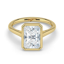 The Polaris Ring - 2.00 ct. Radiant Bezel Solitaire