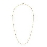 Bezel By The Yard Necklace – The Jewel Concierge