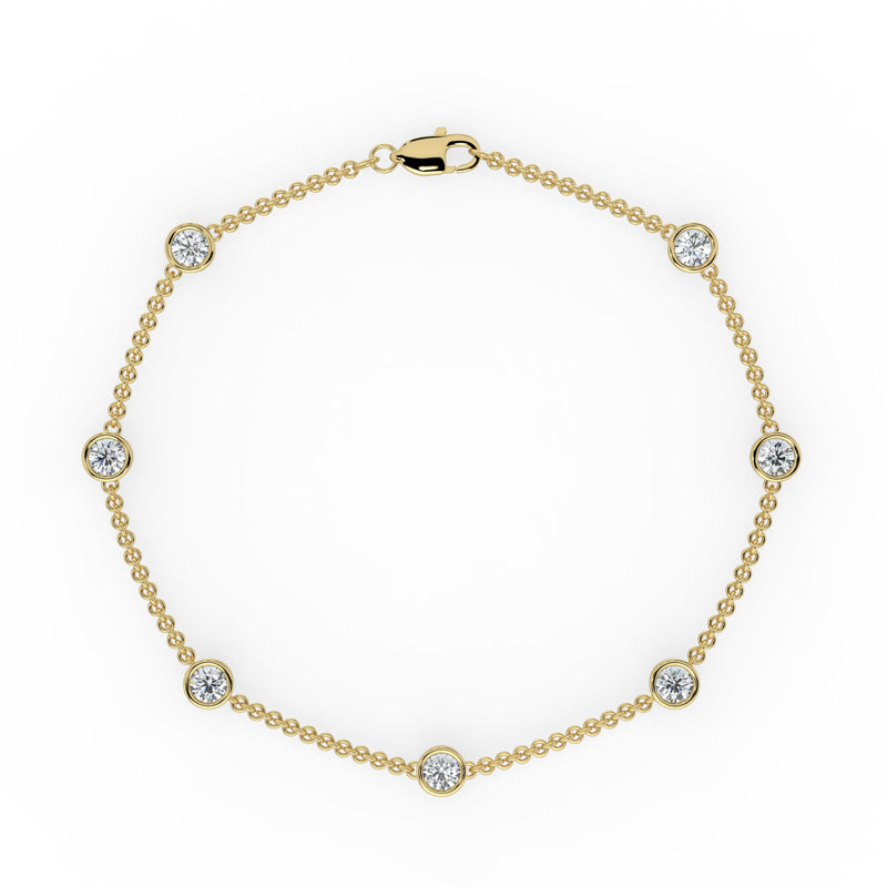 Bezel By The Yard Bracelet – The Jewel Concierge