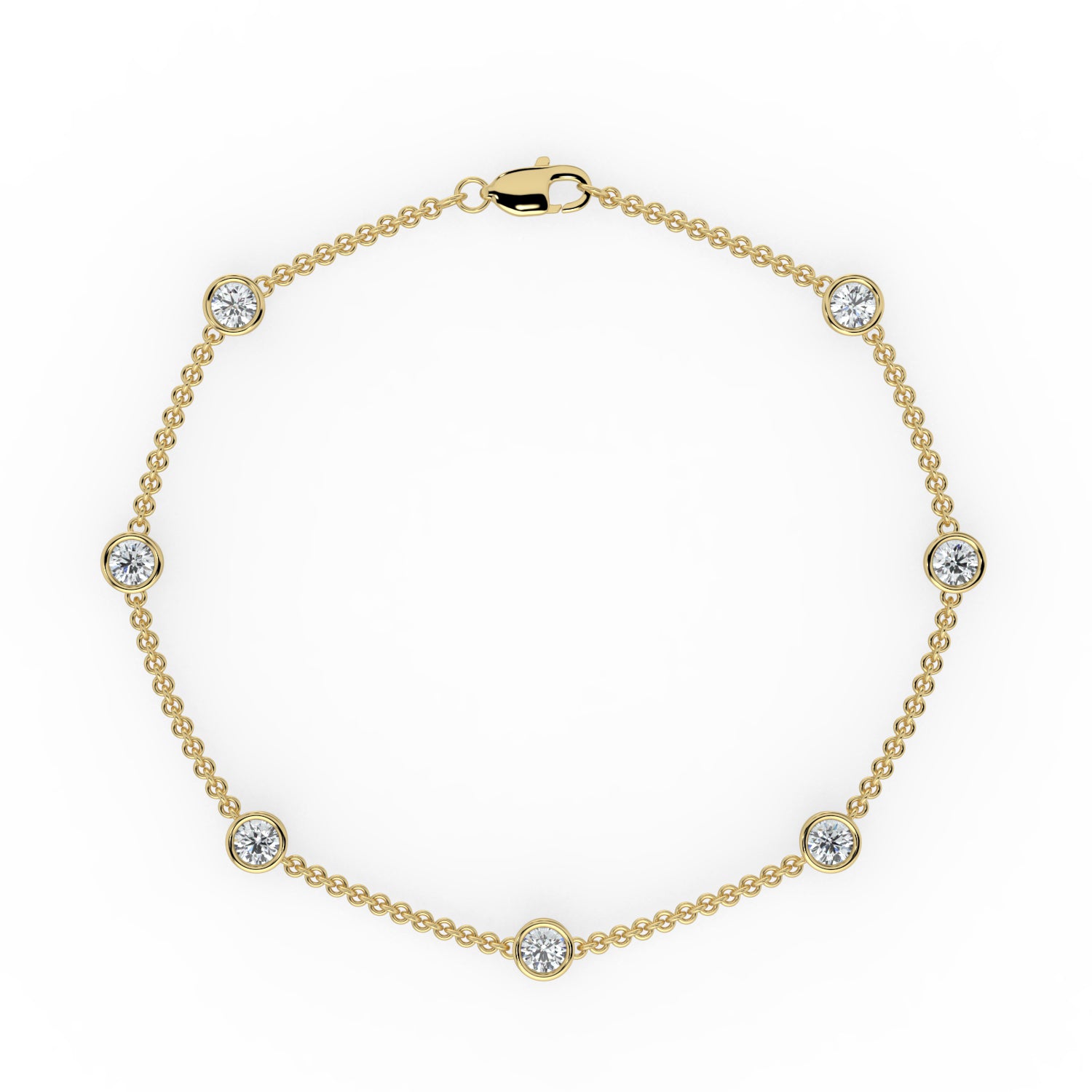 Bezel By The Yard Bracelet