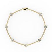 Bezel By The Yard Bracelet – The Jewel Concierge