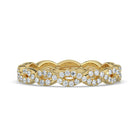 The Elysande Lab-Grown Diamond Wedding Band — Braided Pavé | The Jewel Concierge