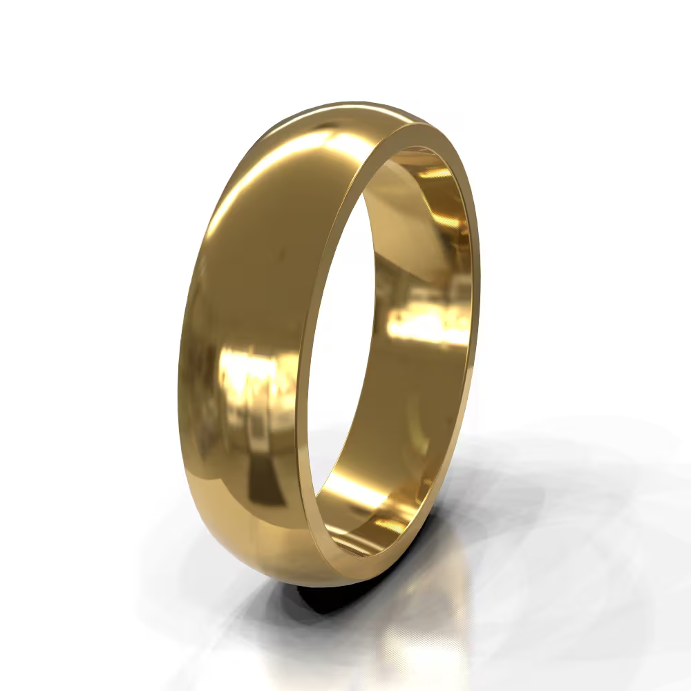 Classic Comfort Fit Men's Wedding Band