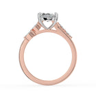 The Madeline Ring - Marquise with Twisted Accent Band