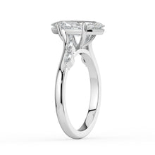 The Madeline Ring - Marquise with Twisted Accent Band