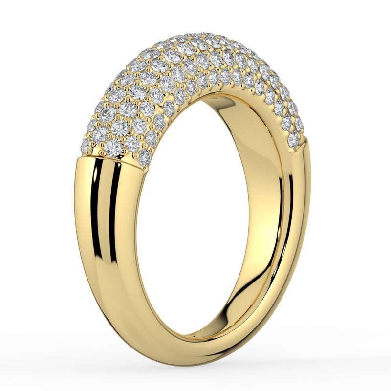 The Cloud Ring - Classic Pavé