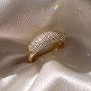 The Cloud Ring — Classic Pavé Lab-Grown Diamond Ring | The Jewel 