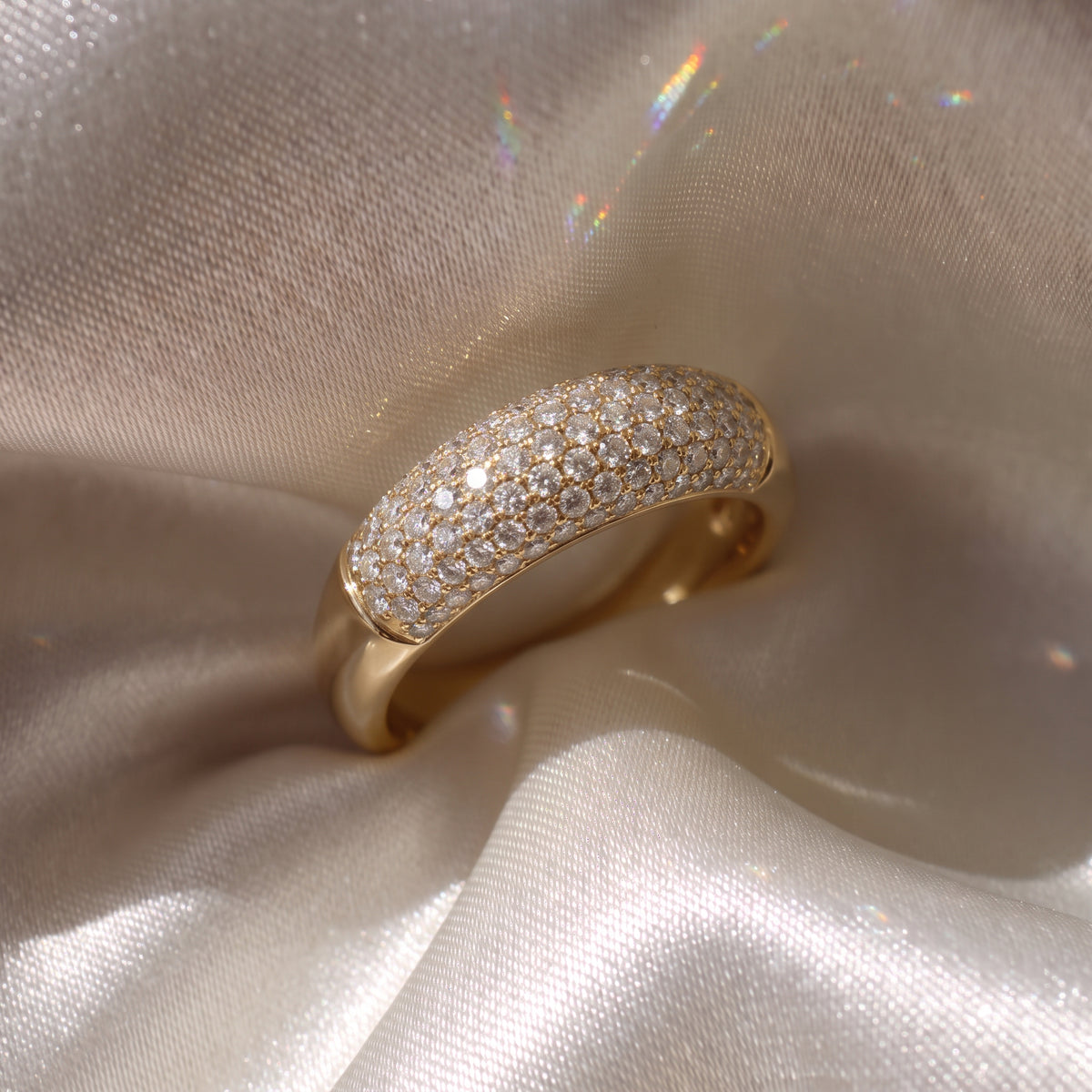The Cloud Ring — Classic Pavé Lab-Grown Diamond Ring | The Jewel 