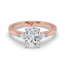 The Maia Ring - Cushion & Baguette Trilogy