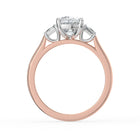 The Maia Ring - Cushion & Baguette Trilogy