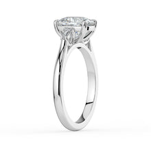 The Maia Ring - Cushion & Baguette Trilogy