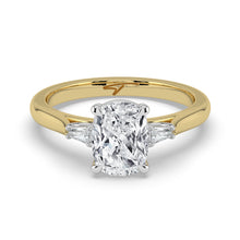 The Maia Ring - Cushion & Baguette Trilogy