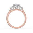 The Selene Ring - Cushion & Trapezoid Trilogy