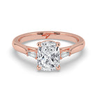 The Maia Ring - Cushion & Baguette Trilogy
