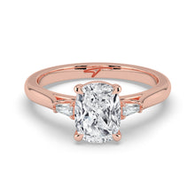 The Maia Ring - Cushion & Baguette Trilogy