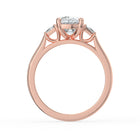 The Maia Ring - Cushion & Baguette Trilogy