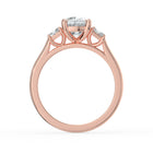 The Selene Ring - Cushion & Trapezoid Trilogy