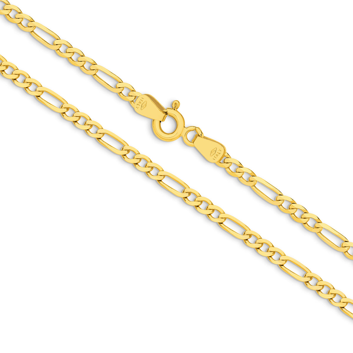 The Diamond Cut Figaro Chain