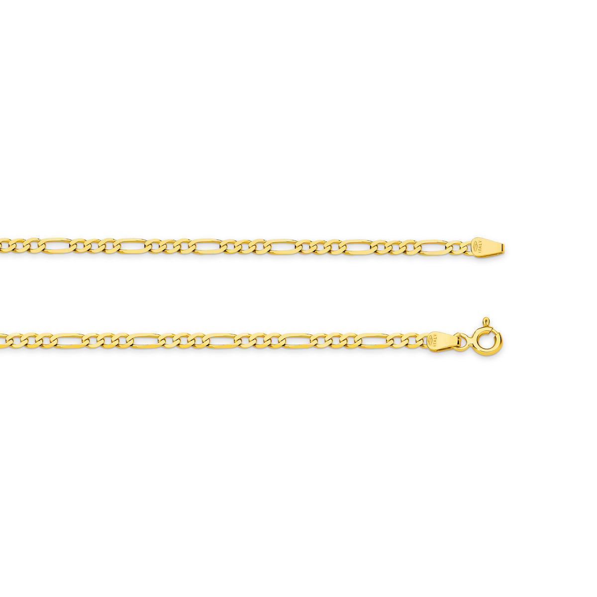 The Diamond Cut Figaro Chain