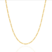 The Fine DC Figaro Chain in yellow gold | The Jewel Concierge
