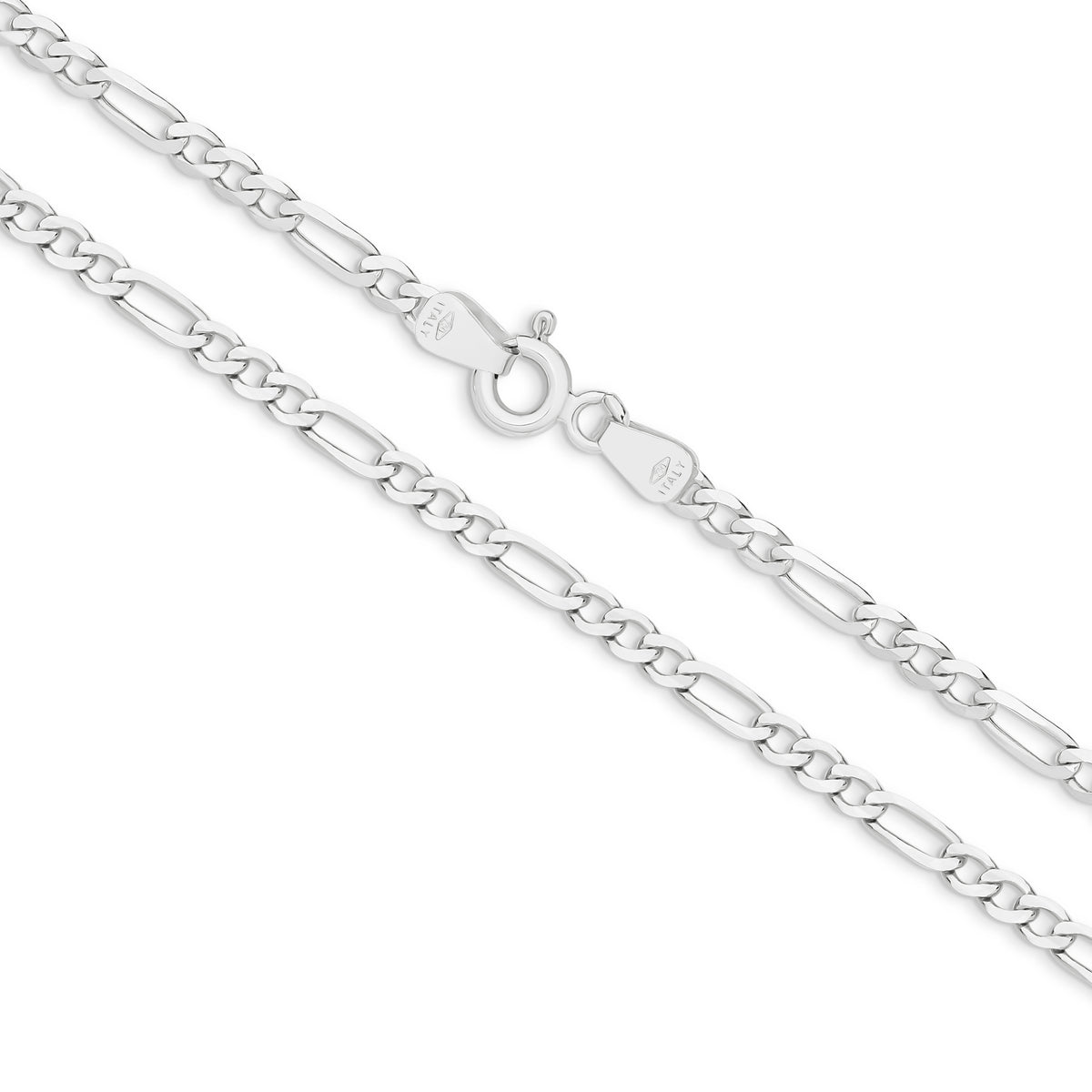 The Diamond Cut Figaro Chain