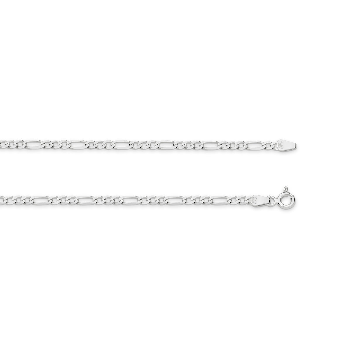 The Diamond Cut Figaro Chain