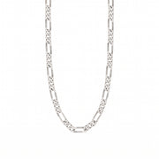 The Diamond Cut Figaro Chain