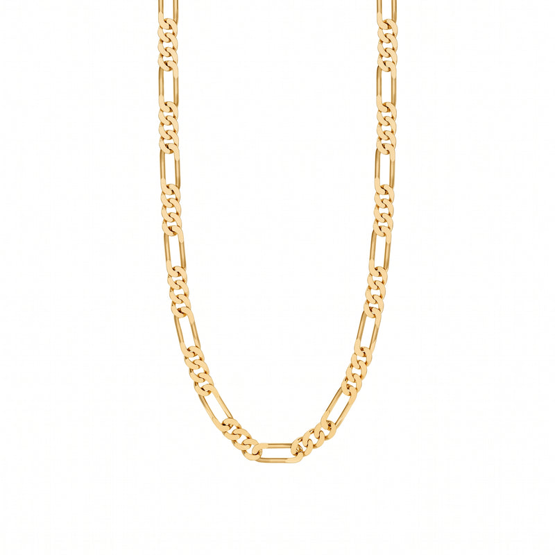 The Diamond Cut Figaro Chain