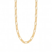 The Diamond Cut Figaro Chain