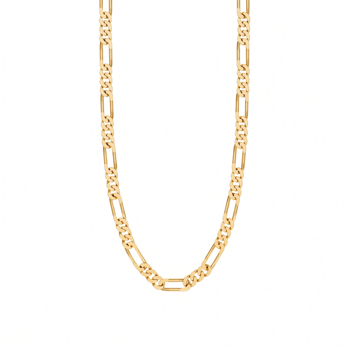The Diamond Cut Figaro Chain
