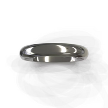 Domed Men's Wedding Band