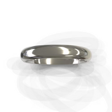 Domed Men's Wedding Band