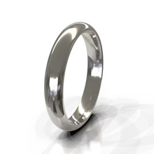 Domed Men's Wedding Band