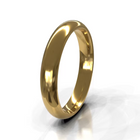 Domed Men's Wedding Band