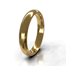 Domed Men's Wedding Band