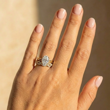 The Elysande Wedding Band – Braided Pavé – The Jewel Concierge