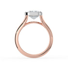 The Gabriella Ring - Emerald Bezel with Split Band