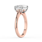 The Aria Ring - East-West Radiant Solitaire