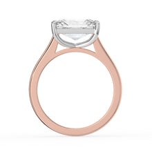 The Aria Ring - East-West Radiant Solitaire